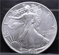 1990  SILVER EAGLE GEM