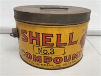 Shell No.3 Compound 5lb Grease Tin