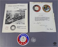 Apollo Soyuz Fact Sheet Booklet+ 4pc