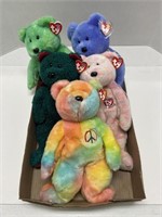 5 Ty Beanie Buddies With Tags