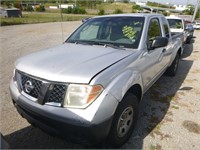 2007 NISSAN FRONTIER COLD A/C ABANDONED PAPERWORK