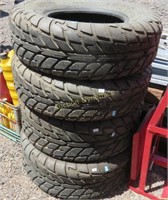 Four Tire Swing Tires, no guarentees on tires ever