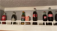 Assortment of Coca-Cola Bottles & Cans