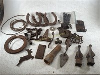 Iron Horseshoes, Chain, & More