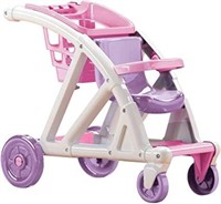 American Plastic Toys Shop with Me Stroller for