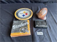Steelers Collectibles, Wood Football Puzzle