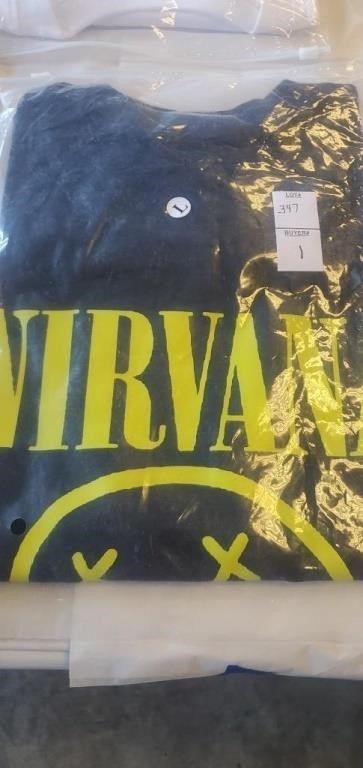 Large nirvana Shirt still in bag.