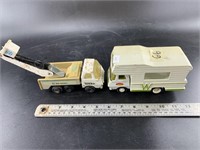 2 Vintage Tonka toy trucks