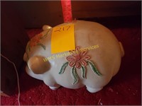 Large Plaster Piggy Bank