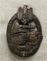 WW2 Germany Army SS Panzer tank assault badge