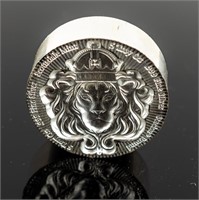 Coin 5 Troy Ounces of .999 Silver Lion