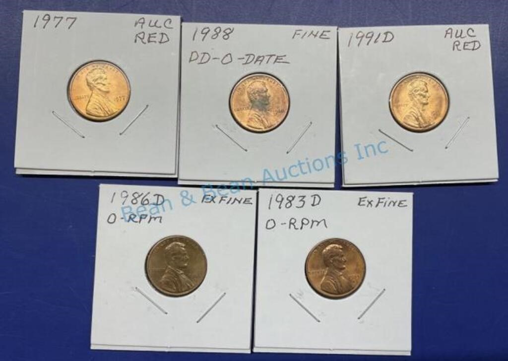 Lincoln cent as photographed