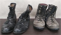 2 Pair Boots - Military 12 1/2, Danner Unknown