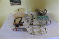 Cake Plates, Spirtz Hand machine, & plate holders