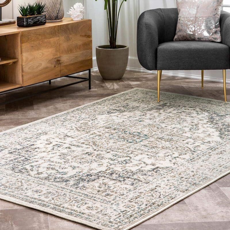 nuLOOM 8' x10' Tanith Vintage Medallion Area Rug