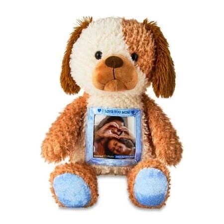 Mother's Day Dog Plush with Photo Pocket