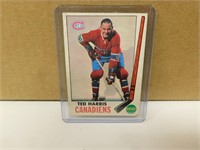 1969-70 OPC Ted Harris #2 Hockey Card