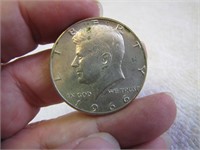 1966 Kennedy Half Dollar 40% Silver