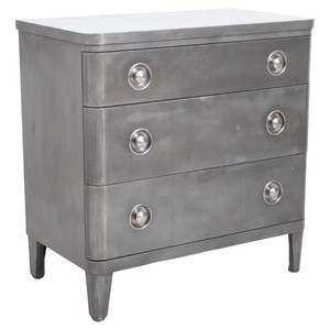 Norman Bel Geddes Simmons Metal Chest of Drawers