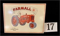 Farmall H Sign, 12" x 16"