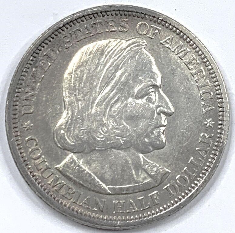 1893 Columbian 50C Commemorative Coin (Raw)