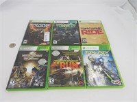 6 jeux pour Xbox 360 dont Gear of War