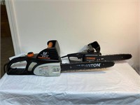 2 Small Garden Size Electric Chainsaws