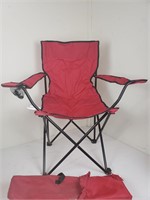 Red Camp Chair