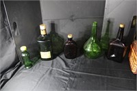 Collection of Old Bottles