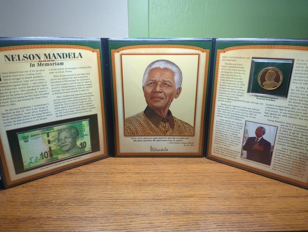 The Nelson Mandela Memorial Coin and Paper Money