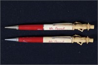 Vintage Mr. Peanut Mechanical Pencils