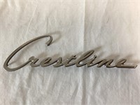 Metal Crestline Automotive Emblem