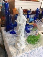 Asian porcelain statue