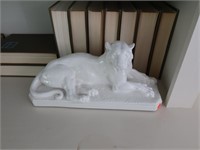 Lion Porcelain Sculpture (Italy)