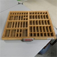 Wooden Typist / Knick Knack Tray