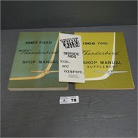 1967 & 1968 Ford Thunderbird Shop Manuals