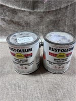 times 2 high gloss white Rustoleum