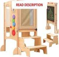 JUZBOT Toddler Tower  Foldable  2 Steps**