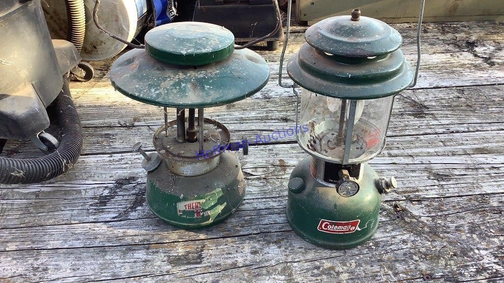 2 Coleman lanterns