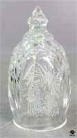 Waterford Crystal Etched Nativity Bell-1996