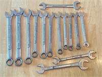 (14) Craftsman Wrenches Standard & Metric