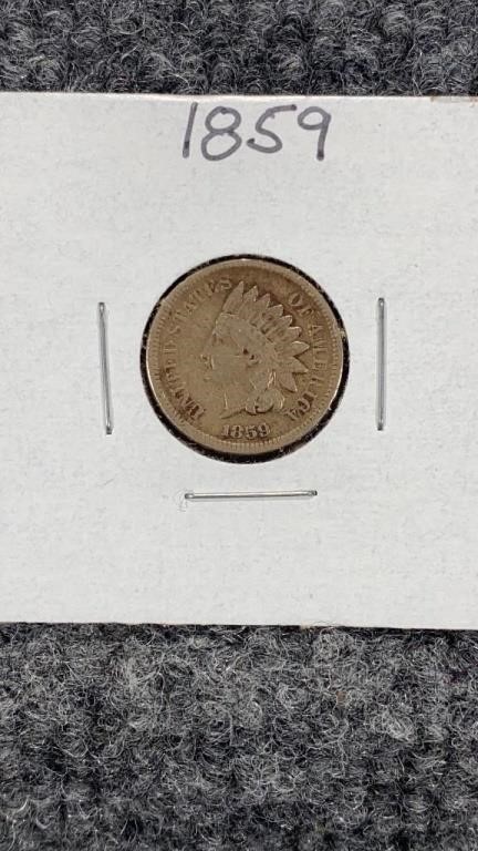 1859 Indian Head Penny