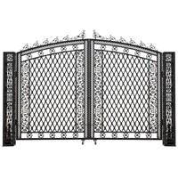 Bridgeton Moore Aluminum Tall Driveway Gates (KIT)