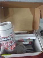 Phillips 66 cups & advertising pieces