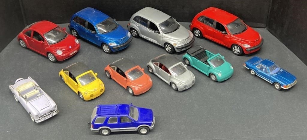 (Z) Volkswagen Beetle, Chrysler PT Cruiser,