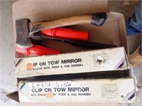 Clip On Tow Mirrors In Original Boxes, Hatchet,