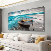 Beach Seascape Pictures Canvas Wall Art