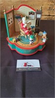 North pole office music box