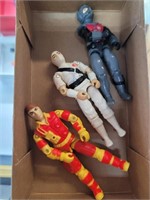 Vintage GI Joe action figures