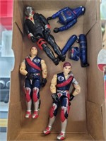 Vintage GI Joe action figures